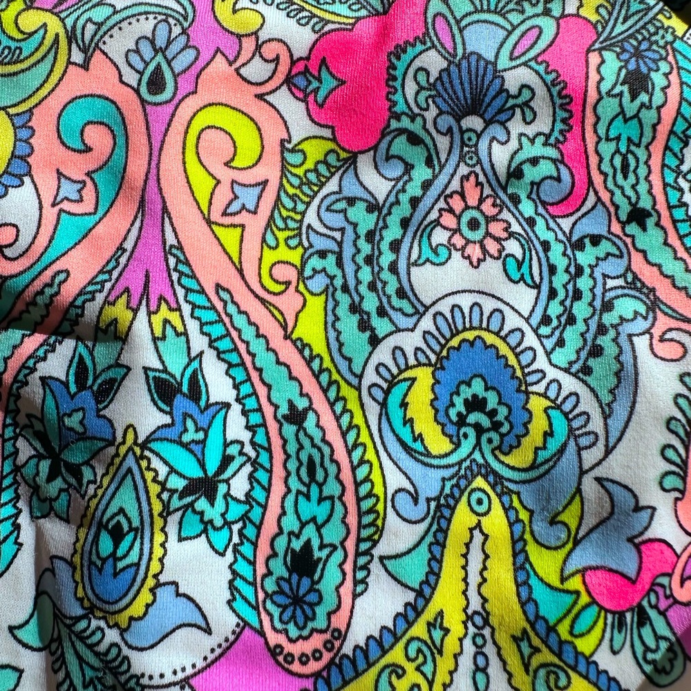 Victoria Secret PINK paisley bathing suit bottom